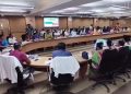 An important meeting was held at Agartala Municipal Corporation conference hall on Friday regarding the month-long Swachh Bharat Abhiyan Sharadiya Durga festival from September 17. Agartala Municipal Corporation Mayor Deepak Majumder, Municipal Corporation Commissioner Shailesh Kumar Yadav and corporators were present in this day’s meeting.