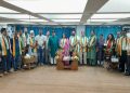 Representative of 17 members of Dhaka National Press Club on the state visit