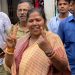Union Minister of State Pratima Bhaumik exercised her right to vote in the by-election
