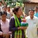 P.K J/M Collected Soil From Door To Door In Ampi.