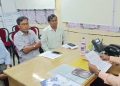 A delegation of three members of CPI(M) met with the Chief Election Commission regarding several demands.