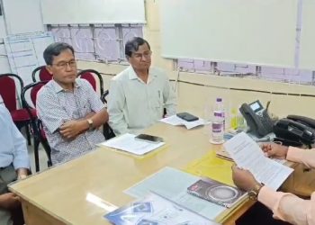 A delegation of three members of CPI(M) met with the Chief Election Commission regarding several demands.