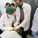 chief minister performed surgery on the mouth cavity of the MBBS student
