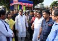 Durga Mandap burnt to ashes, Chief Minister Visits the spot, assures assistance to the victims