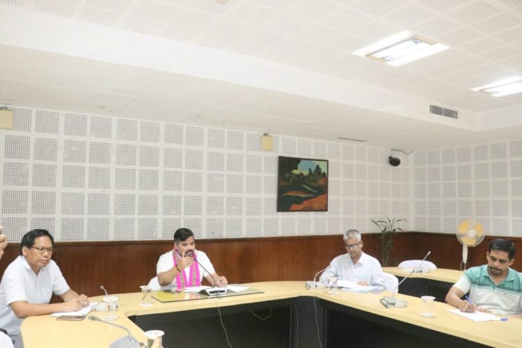 Minister Sushanta Chowdhury instructed the officials to stop the black market