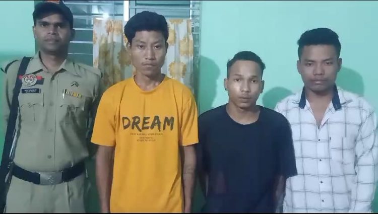 Three arrested for gang rape