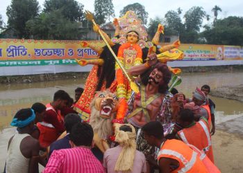 Agartala city gears up for Mayer Gomon