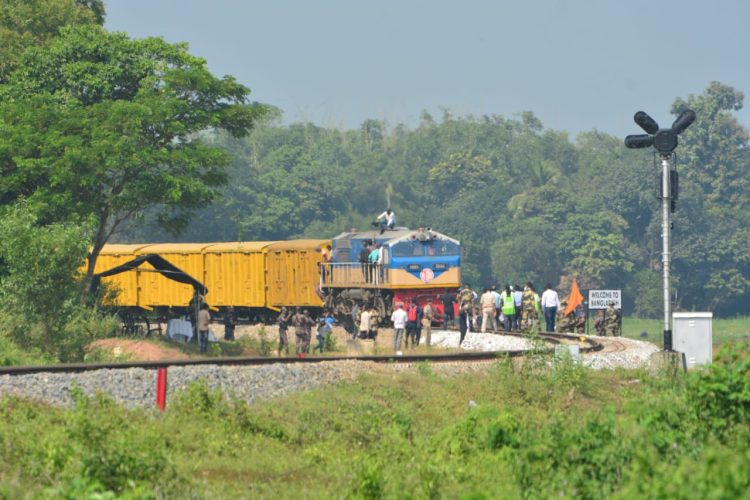 First rail from Bangladesh arrives in Tripura