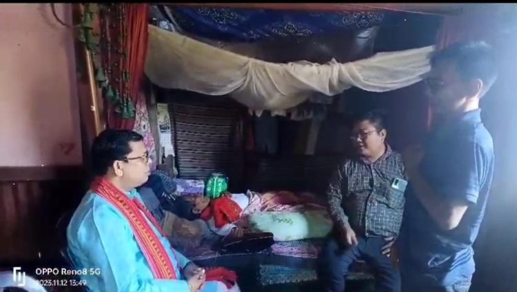 The treatment of sick Padma Shri Thanga Darlong started on the instructions of the Chief Minister