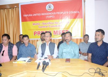 Surrendered militants TUIPC submits deputation the Ministry of Home Affairs to Delhi regarding various demands