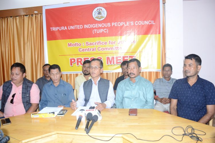 Surrendered militants TUIPC submits deputation the Ministry of Home Affairs to Delhi regarding various demands