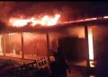 10 Shops Turned Into Ashes In Dharma Nagar.