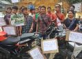 Reang Inhabitants Of Ampi Chara VC Blocked Road.