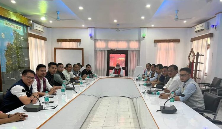 TIPRA Motha holds meeting with retired IPS officer AK Mishra over constitutional rights of tribals