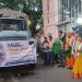 Union Minister attend flag off ceremony of Tripura Stands with Manipur Mission