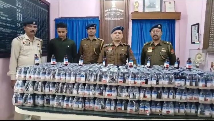 Illegal cough syrup worth 10 lakh rupees recovered