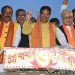 BJP’s victory in three states, victory procession in Tripura