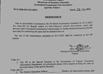 Question papers leaked, postponed exams.