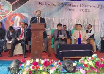  Kaipeng Christian Diamond Jubilee Organized In Dhanlekha Khua.   