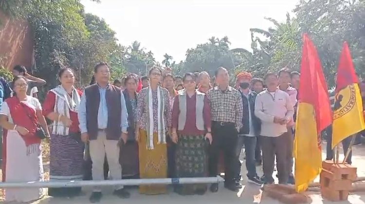 12 hour bandh by TIPRA Motha