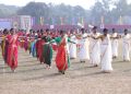 The 75th Republic Day celebrations at the Assam Rifles Ground in Agartala today attracted the attention of all present with a beautiful parade by various platoons and mesmerizing cultural performances by students.
