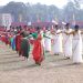 The 75th Republic Day celebrations at the Assam Rifles Ground in Agartala today attracted the attention of all present with a beautiful parade by various platoons and mesmerizing cultural performances by students.