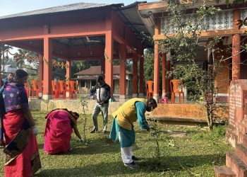 Ratan Lal Nath attend Swachchata Abhiyan
