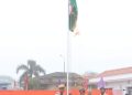 On the occasion of Republic Day today, Minister Ratan Lal Nath hoisted the national flag at the premises of the State Secretariat.