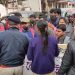 TET qualified aspirants blocked CM residence, demands  fast recruitment