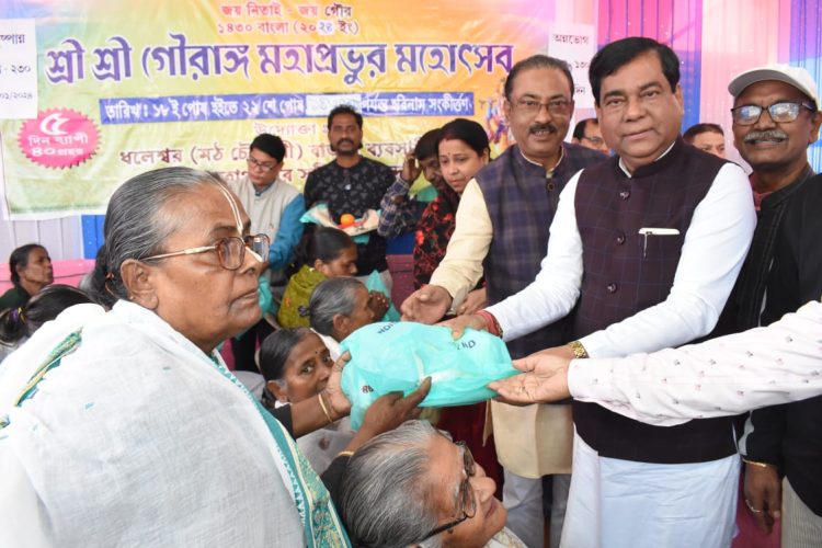 The businessmen of different markets of the state are constantly devoting themselves to social service work: Rajib