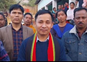 MP visits remote area of Dhalai district ahead of Lok Sobha election