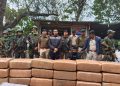 One arrested with 1630 kg cannabis
