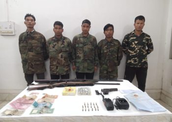 5 NLFT militants surrender with weapons