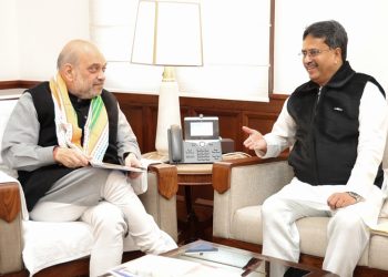 Chief Minister meets Union Home Minister and State President of All India BJP
