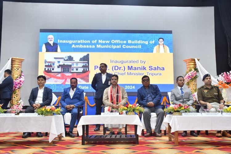 New Ambassa Municipal Council Building Inaugurated to Enhance Civic Services