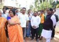 AMC Mayor and Team Inspect Roads in BadharGhat Assembly Constituency