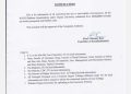 TU  announces suspension of all exams within the University