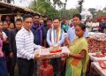 MP Rebati Tripura Facilitates Distribution of Cooking Cylinders and Stoves in Sindhu Kumar Para