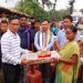MP Rebati Tripura Facilitates Distribution of Cooking Cylinders and Stoves in Sindhu Kumar Para