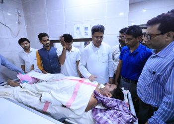 BJP MLA Injured in Car Accident: Chief Minister visits GB Hospital