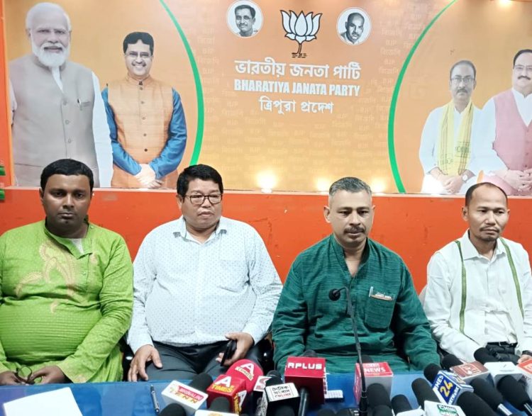 BJP Spokesperson Responds to Opposition Claims in Tripura Elections