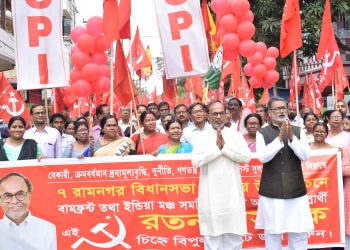 Ratan Das Files Nomination Papers for 7 Ramnagar By-Election
