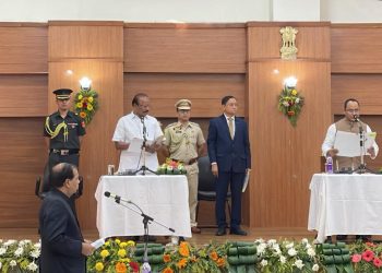 Tipra Matha Joins Ruling Coalition: Animesh Debbarma and Brishketu Debbarma Sworn In as Ministers