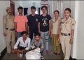 Railway police detain five youths with illegal drugs