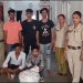 Railway police detain five youths with illegal drugs