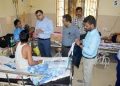 RO visits GB Hospital for  poll worker
