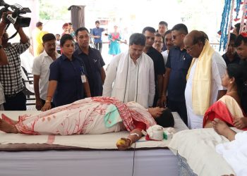 Blood Donation Camp Inaugurated by Chief Minister Dr. Manik Saha