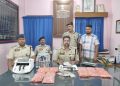 Amtali police and BSF raid drug den, seize huge cache of contraband and firearms