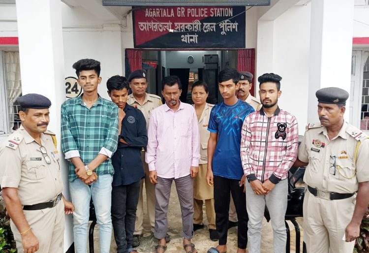 Four Arrested for Human Trafficking at Agartala Gate Railway Station