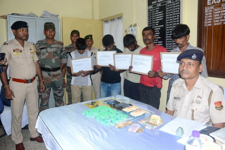 Five Youths Arrested in Drug Bust: 14 Grams of Brown Sugar Seized